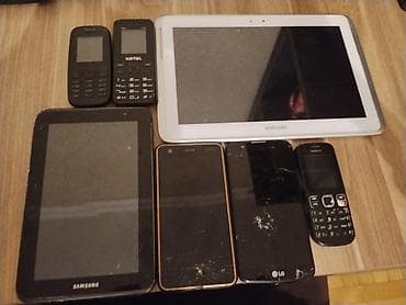 Salam. Telefonlar və planşetlər satılır. 2 ədəd SAMSUNG planşet, 2
