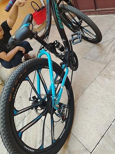 BMx GTR dağ velosipedi - Gediş növü: dağ/şosse qarışıq, 26” təkərlər