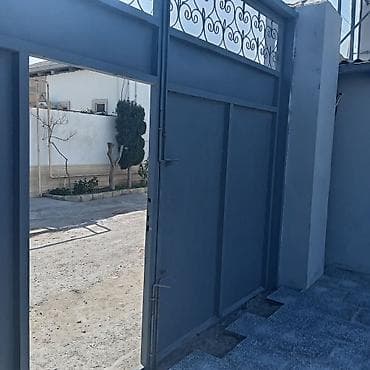 Dekorativ divar panelləri: Dəmir darvaza və piyada qapısı dəsti 4 Mt uzunu 3 mt eni Əla — 2