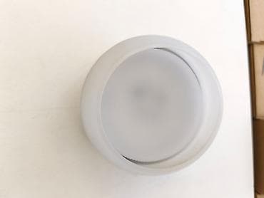 Dairəvi şüşə tavan/ divar plafonu - Material: matlaşdırılmış (opal) — 1