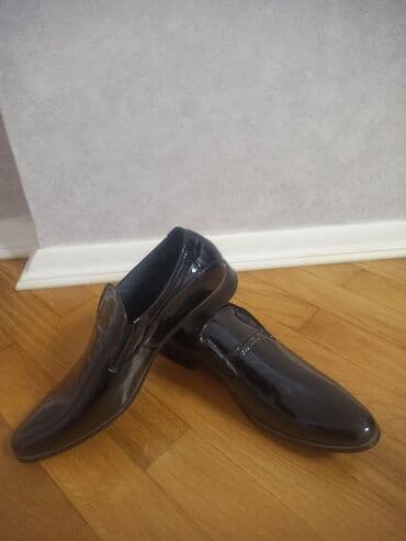 мужская обувь в баку: Kişi klassik tuflisi Heç geyinilməyib - Rəng: qara, parlaq laklı üst - — 5