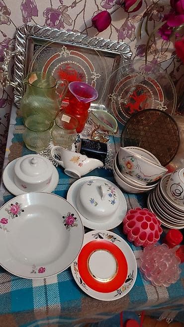sud separatoru: Mətbəx qab-qacaq dəsti – emal və vintage aksesuarlar Dəst tərkibi: - — 8
