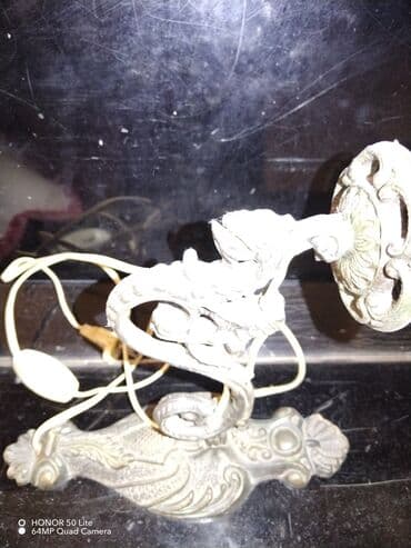 divar lampalari: Divar üçün lampa. Yazı stolu üçün. Misdən antikvar işlək — 3