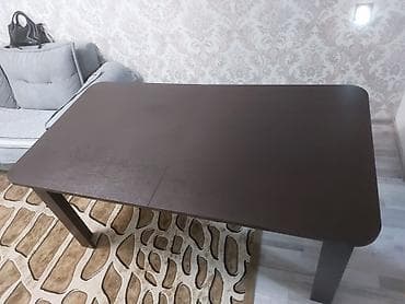 Qonaq otağı və ya mətbəx üçün açılıb-bağlanan stol - Material: tünd — 4