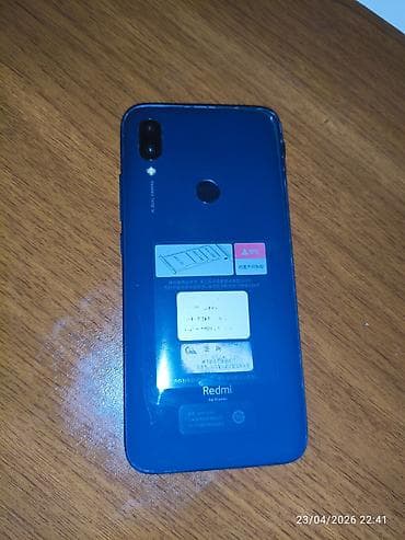 rədmi 13: Redmi 7A, 64 GB, rəng - Göy, Barmaq izi — 1