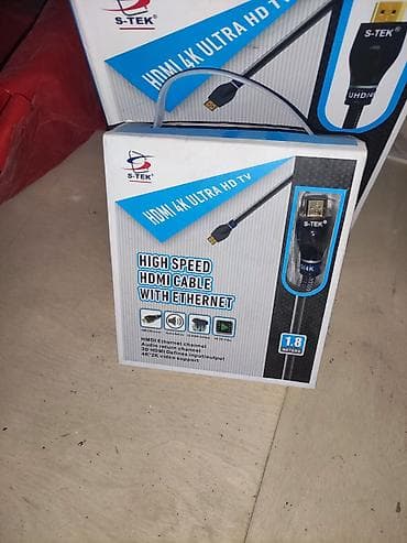 video reqistrator: Original HDMI kabel. 10m dir islenmeyib karopkadadir. real alicilar — 1