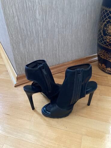 tekstil uşaq şəp şəpləri: Ölçü: 39, rəng - Qara, İşlənmiş — 3