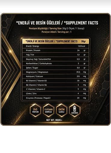 ronaldo real madrid forması: Strongest Nutrition %100 Whey Protein💪🏻 (960 qr) 24 qr Zülal — 3