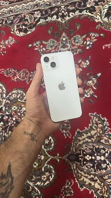 apple xs max qiymeti: IPhone 13, 128 GB, Ağ, Face ID — 2