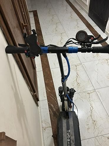 Toba ST790 elektrik skuter - Güclü ikili faralı ön işıqlandırma və