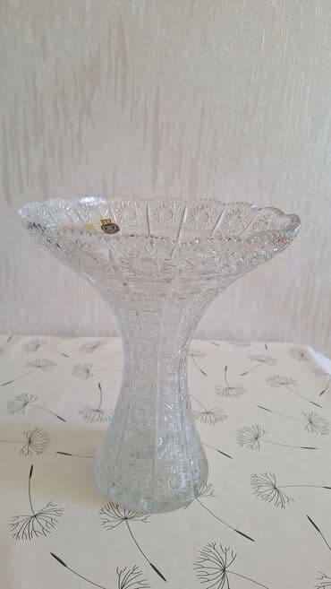 Opel: Kəpək naxışlı kəsmə şüşə dəst Tom xrustal - Material: qalın kəsmə — 6