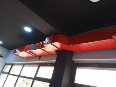 Plitə işləri: Mətbəx üçün sənaye tipli havatəmizləyici çıxarıcı baca (aspirasiya — 6