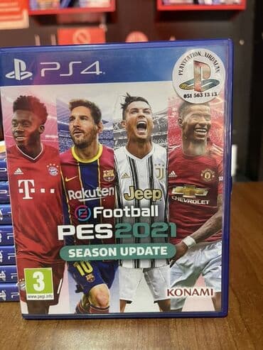 пылесос бу: PS4 üçün PES 2021 mövsüm yeniləməsi futbol oyunu. Bu, populyar futbol — 1