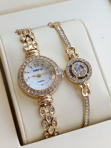 irshad telecom is saatlari: Yeni, Qol saatı, Timex, rəng - Ağ — 3