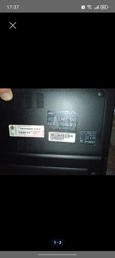 acer extensa: Acer Aspire One 756 noutbuk - Model: Acer Aspire One 756 (AO756) — 1