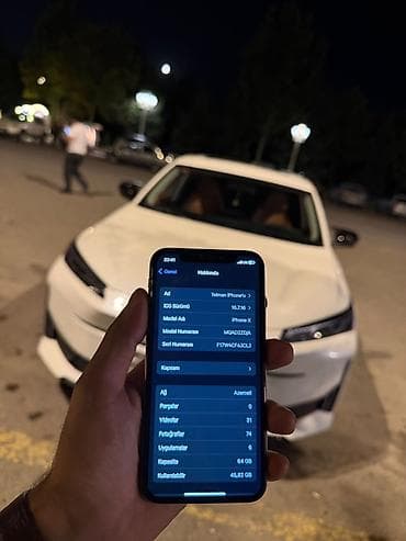 quest 3: IPhone X, 64 GB, Gümüşü, Face ID — 6