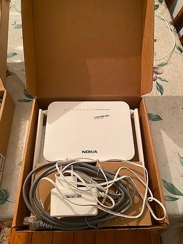 wifi nokia: 2 ədəd Nokia brendinə məxsus fiber-optik kabel dəstəkləyici wifi — 3