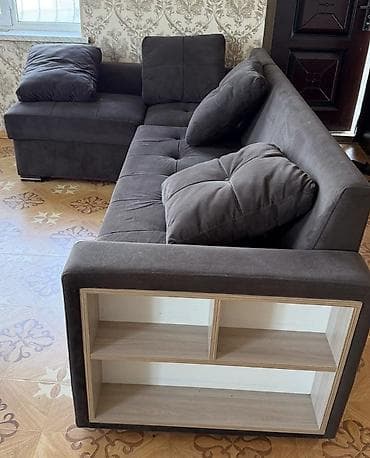 ikinci əl mebellər: Künc divan, Açılan, Bazalı, Parça — 2