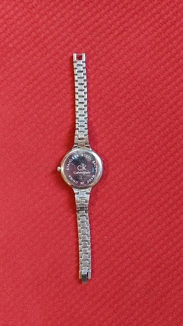 telefon saatlar qiymeti: Qol saatı, Calvin Klein, rəng - Gümüşü — 4