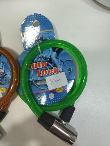 qiz ucun velosiped: Velosiped üçün kilit kabel qıfıl – Auto Lock - Gücləndirilmiş polad — 4