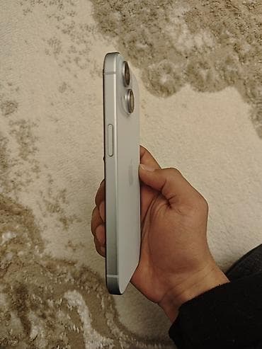 2 el ayfon: IPhone 15, 128 GB, Blue Titanium, Simsiz şarj, Face ID, Sənədlərlə — 6