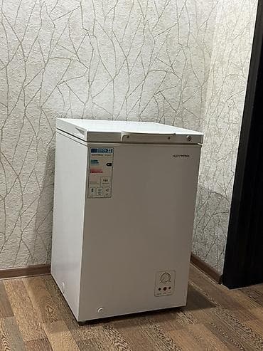 Компьютеры, ноутбуки и планшеты: Б/у 1 дверь Hoffman Холодильник Продажа, цвет - Белый, Встраиваемый — 1