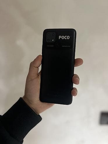 pubgi mobile: Poco C40, 32 GB, rəng - Qara, Face ID — 8
