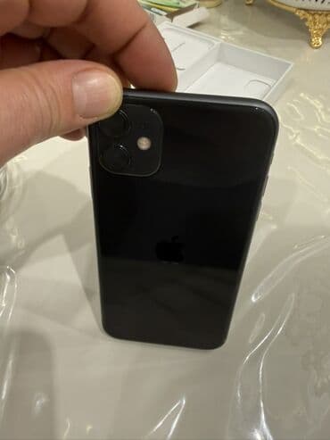 2 ci el apple 11: IPhone 11, 128 GB, Qara, Face ID — 1