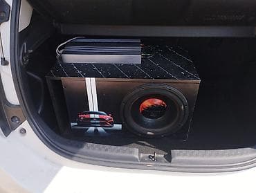 notebook 4 ram: Avtomobil üçün səs sistemi – subwoofer + gücləndirici komplekti - — 1