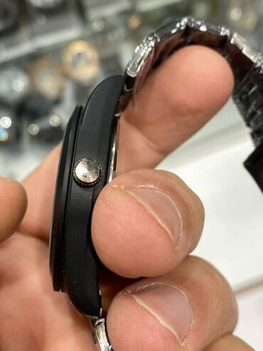 almaniyada saat neçədir: Yeni, Qol saatı, rəng - Qara — 6