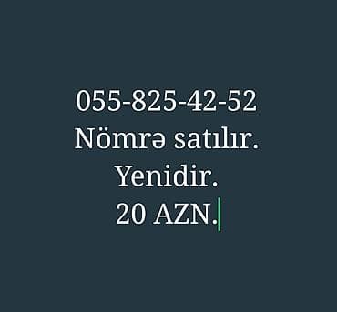 Nömrə: ( 055 ) ( 8254252 ), Yeni — 1