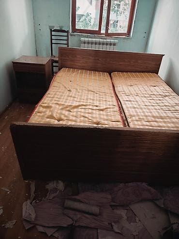 Yataq otağı mebel dəsti Tərkibi: İki neferlik çarpayı, iki hisseli — 1