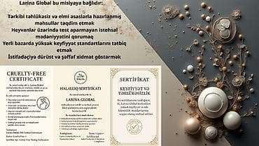 parik sac: LARINA Global Isırğan və Çam özlü şampun – yağlı və tez yağlanan — 8