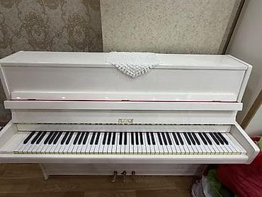 Musiqi alətləri: Ağ rəngli orijinal "PETROF" Pianosu 🌟 Petrof vertikal piano – ağ rəng — 1