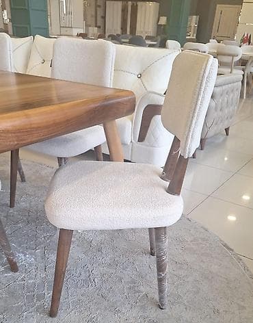 стул: Mətbəx üçün, Yeni, rəng - Bej Stul — 1