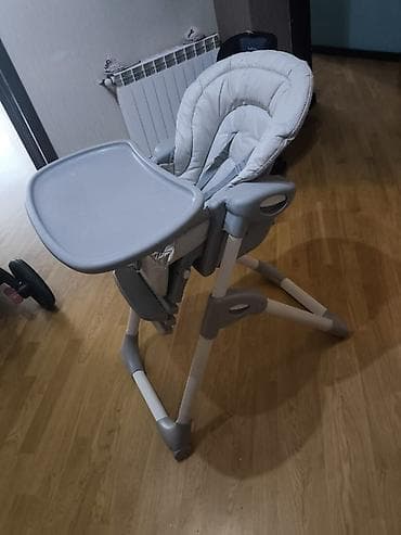 usaq ustolu: Joie uşaq yemək stulu - Brend/model: Joie - Rəng: açıq boz/ağ - — 2