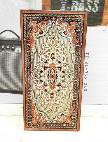 saski: Nərd taxta Taxtadan hazırlanmış naxışlı 🔱Nərd🪵 🔹️Laklı🖌 🔹️Üzərində — 1