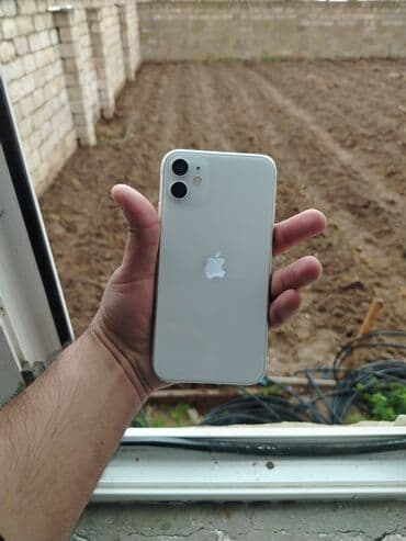 IPhone 11, 128 GB, Ağ, Face ID