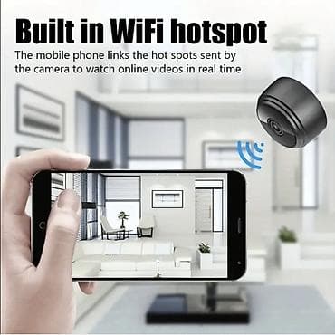 baksel internet paketi: Mini Wi‑Fi Kamera – maqnitli, uzaqdan izləmə imkanı keyfiyətli — 5