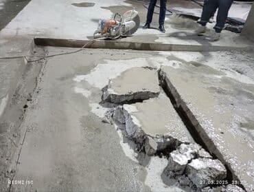 Digər tikinti xidmətləri: #Betonkesme #betondeşmə Beton kubik kərpic - dən kəsim deşim — 24