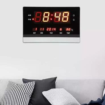 elektron divar saatı: Elektron divar saatı🔆 🕔Rəqəmsal divar saatları 🔹Saat: AM/PM🕰 ☑️Ölkə — 5