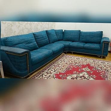 *500₼ son KÜNC divan :-TƏCİLİ SATILIR*‼️ Açılır baza var 315*240 nabuk