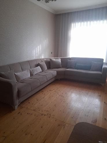 -MONDİ (TÜRKİYƏ) Bej rəngli L formalı künc divanı - Dizayn: Yumşaq