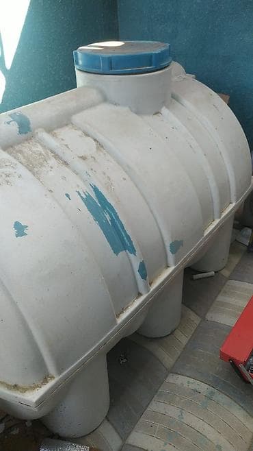 gidrafon su motoru: Plastik su çəni - Material: qalın divarlı plastik (polietilen) - — 1