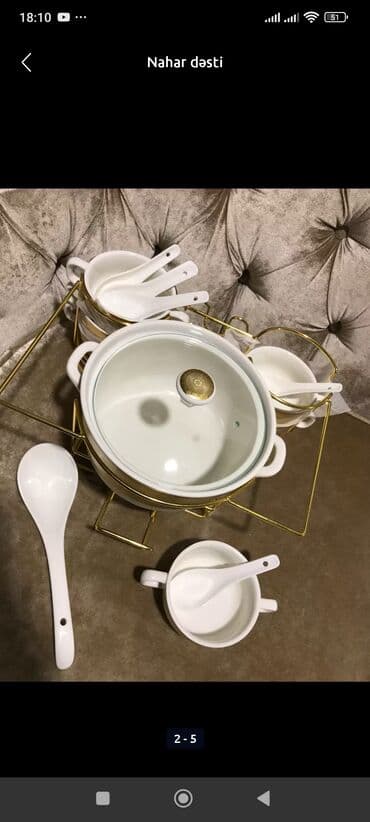 efqan qazanı: Qazan, rəng - Bej — 3