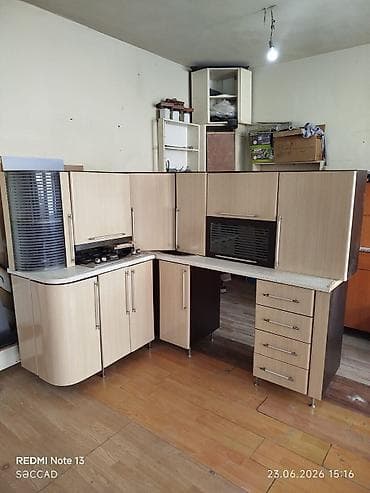 Mətbəx mebeli satılır. 320 azn. Ölçü 200*160, üzərində qaz, moyka — 1