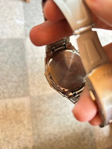 qarin ve bel piylerini eritmek: İşlənmiş, Qol saatı, Casio, rəng - Gümüşü — 3