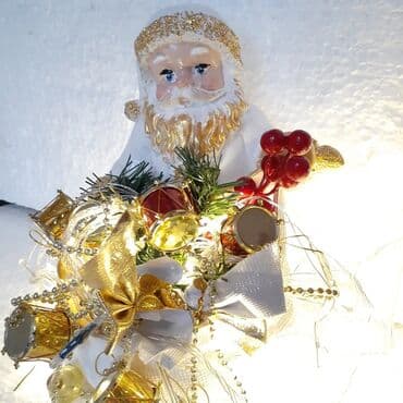 saxta baba qar qiz sekilleri: Yeji il ucun dekor saxta baba 28 sm hundurlukde icine meyve ve yaxud — 2