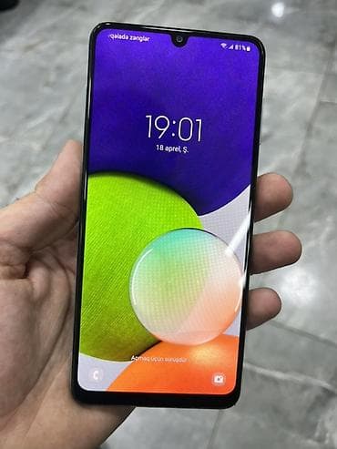telefon samsunq: Samsung Galaxy A22, 64 GB, rəng - Yaşıl, İki sim kartlı — 1