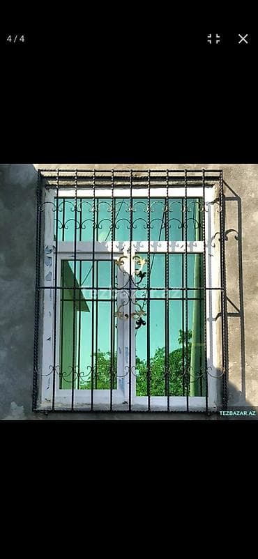 pencere ustası: Pəncərə üçün dəmir barmaqlıqlar – dekorativ və təhlükəsizlik həlli - — 4